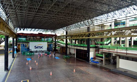 Sesc Madureira ginário quadra