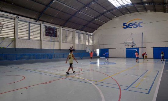 quadra Sesc São João de Meriti