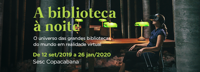 A biblioteca à noite