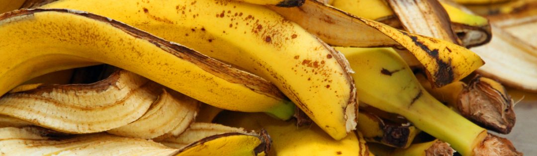 Foto de casca de banana - Receita Mesa Brasil