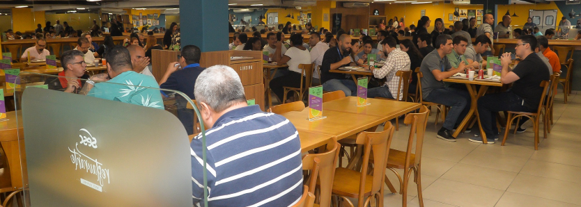 Restaurantes Sesc Reabertura do restaurante Sesc RJ no Norte Shopping