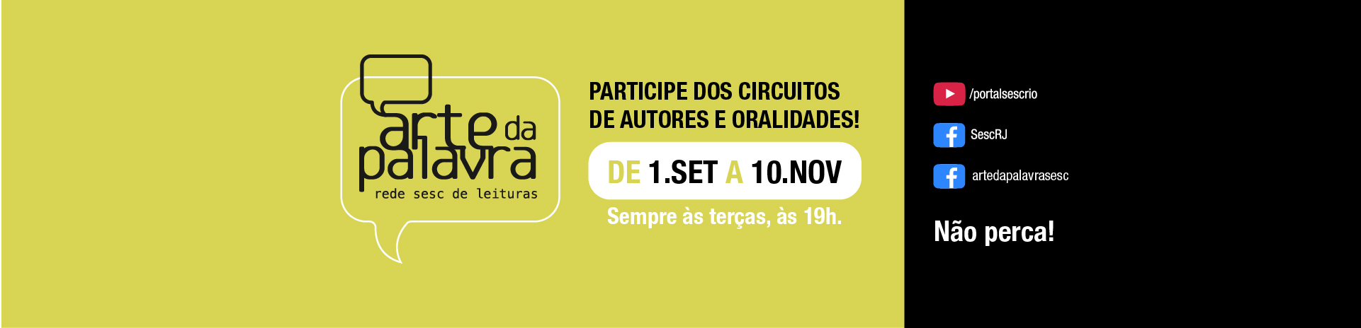 Arte da Palavra – Rede Sesc de Leitura