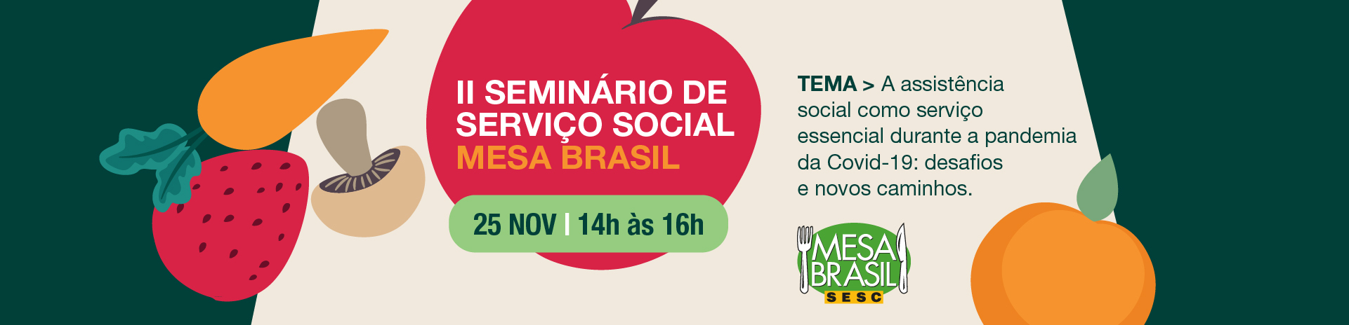Mesa Sesc Brasil apresenta o II Seminário de Serviço Social