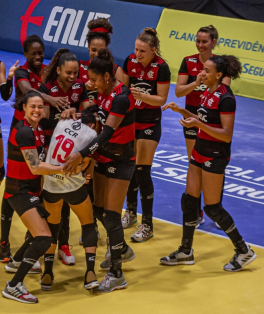 Sesc RJ Flamengo vence o Brasília Vôlei de virada na estreia da Superliga - Paula Reis/CRF