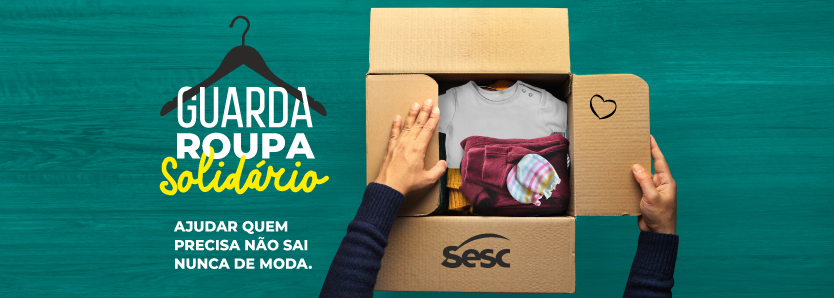 Cidade de Deus e Complexo do Alemão vão receber guarda-roupas solidários do Sesc RJ