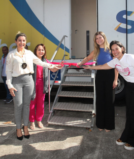 Unidade Móvel Sesc Saúde Mulher