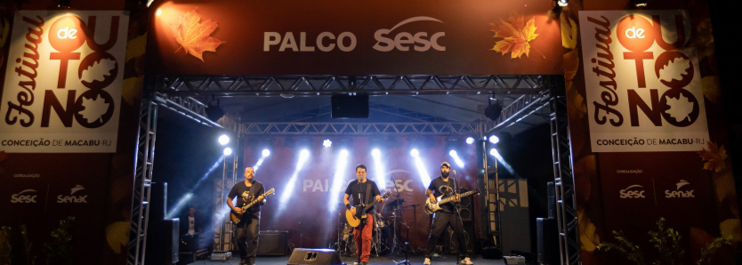 Festival Sesc de Outono acontece em Conceição de Macabu neste fim de semana