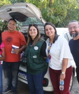 Sesc e Sicomércio Barra Mansa entregam mais de 2,5 toneladas de alimentos arrecadados no Festival de Inverno