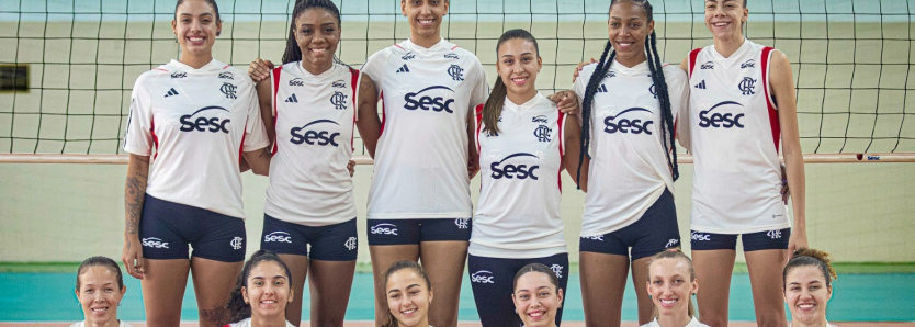 Com caras novas, Sesc RJ Flamengo apresenta elenco para a temporada