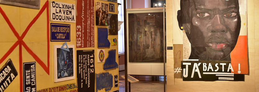 Detalhe da Exposição Dos Brasis no Centro Cultural Sesc Quitandinha