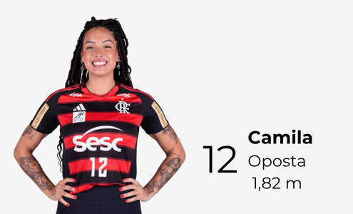 Camila Mesquita — Oposta — 1,82 m — 27/02/2000