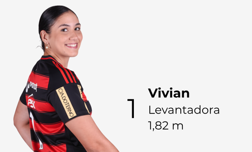 Vivian Lima — Levantadora — 1,82 m — 14/10/1999